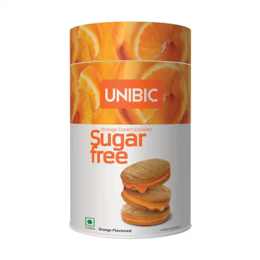 UNIBIC Orange Sugar-Free Cookies 150g