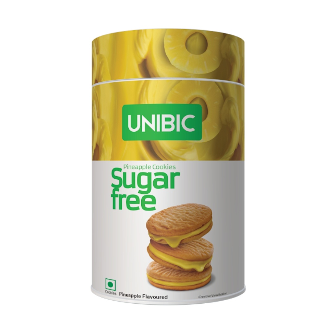 UNIBIC Pineapple Sugar-Free Cookies 150g