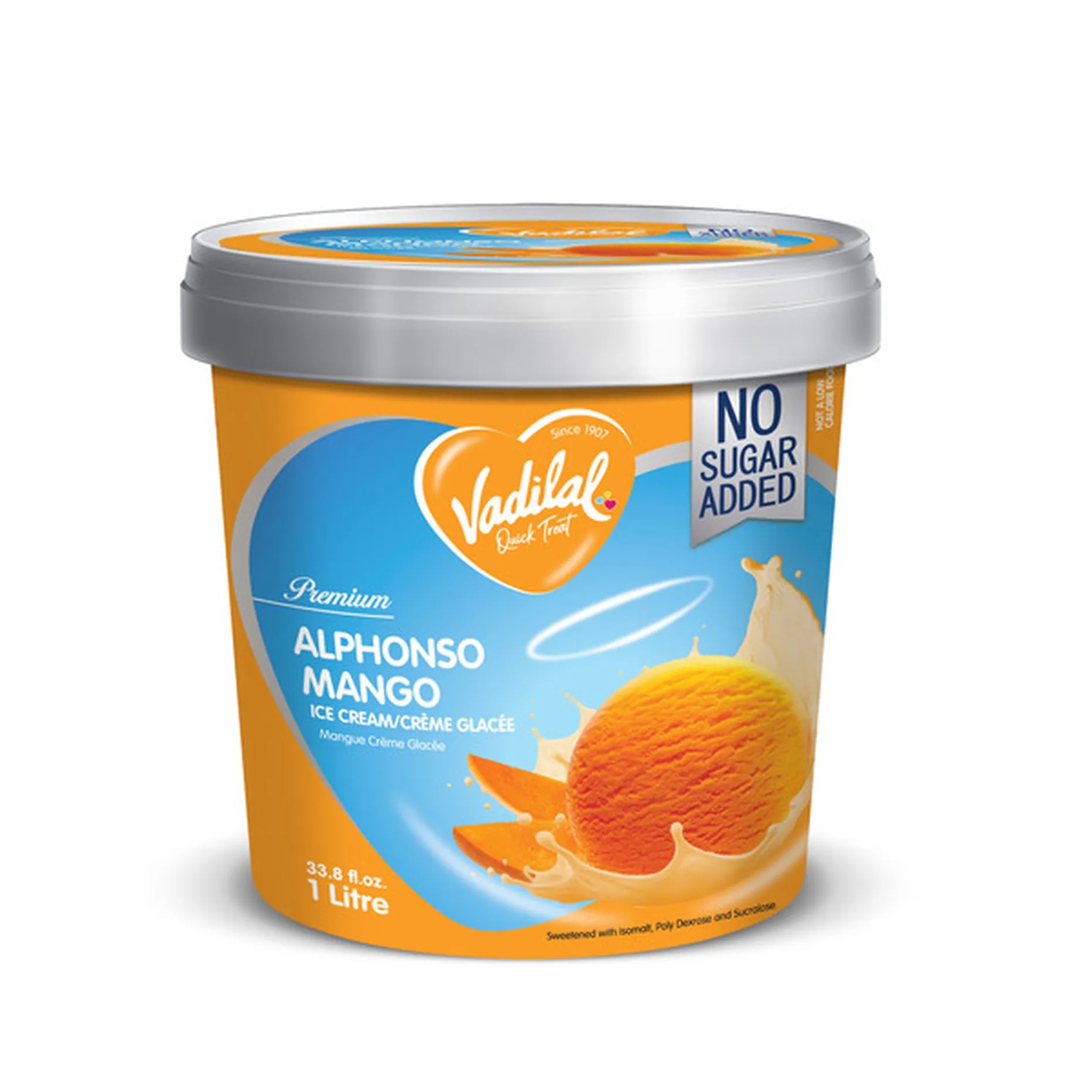 Vadilal Alphonso Mango Ice Cream 1L