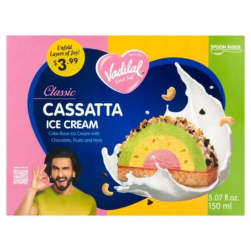 Vadilal Classic Cassatta Ice Cream 120ml