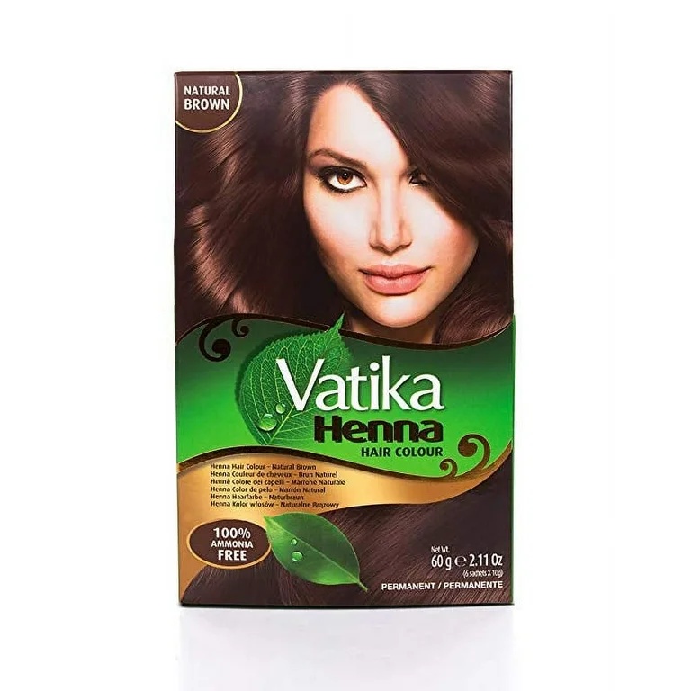 Vatika Natural Brown Hair Color 60g