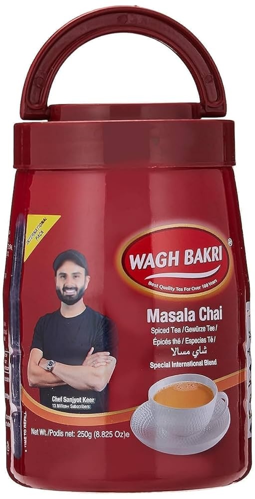 Wagh Bakri Masala Tea Jar 250g
