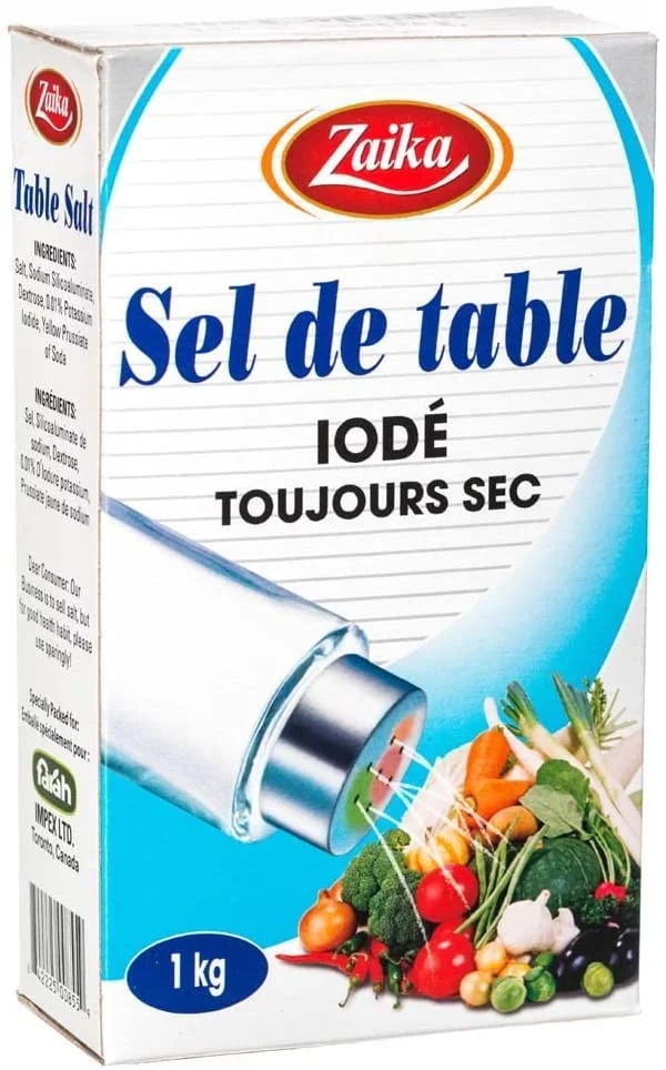 Zaika Table Salt 1kg